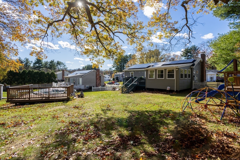 10 Stanford Road Franklin, MA 02038 - Photo 26 of 27 a view of a house with a yard patio and swimming pool