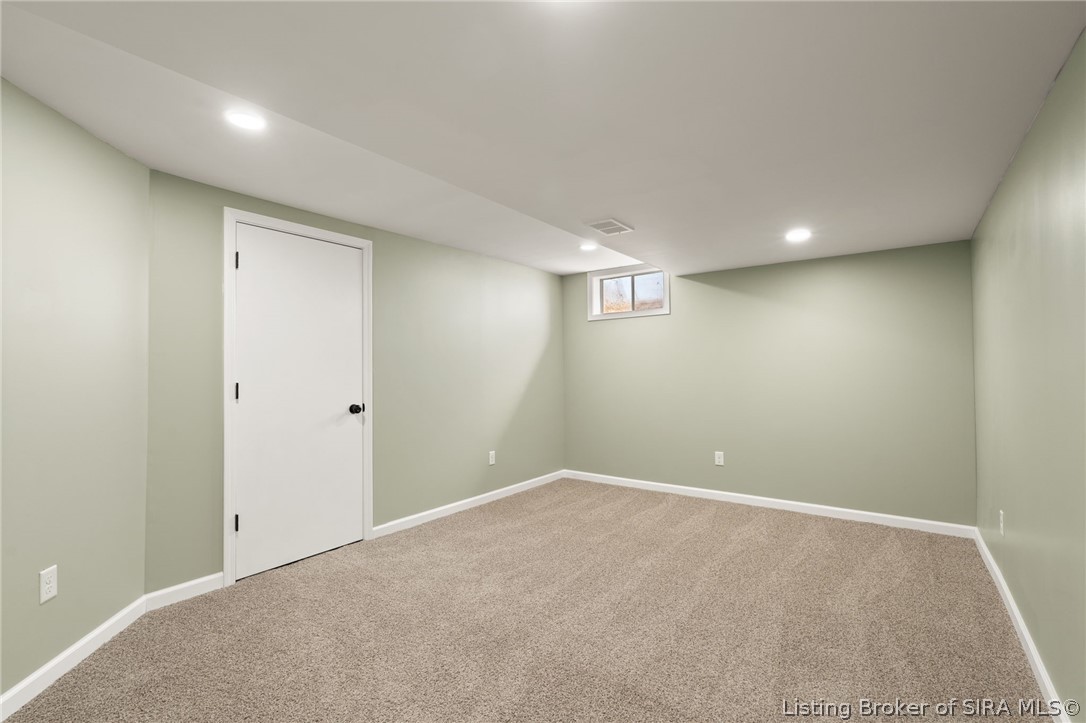 3015 Creek Ridge Drive New Albany, IN 47150 - Photo 24 of 48 Non Conforming Bedroom in Basment