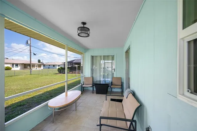 a view of a house with a garden