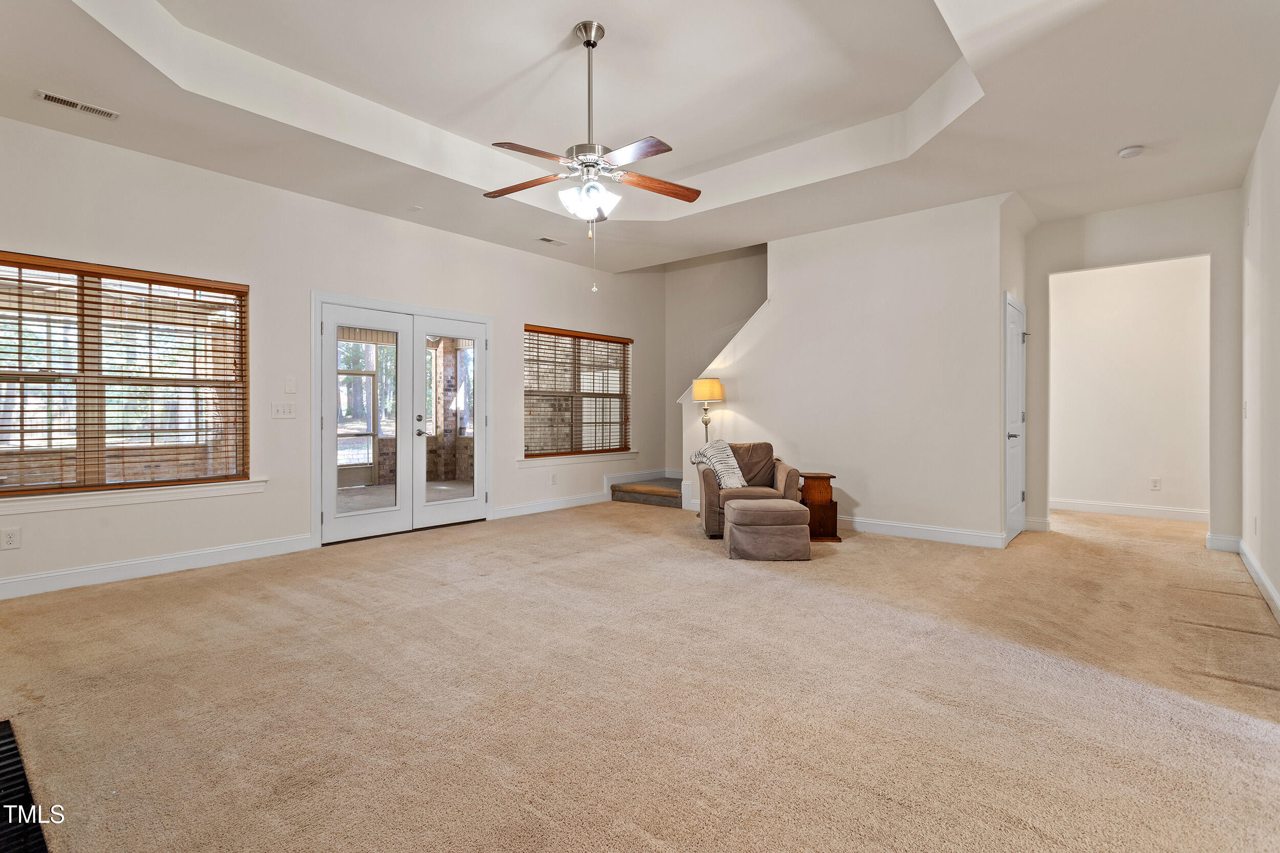46 Spring Haven Lane Willow Spring, NC 27592 - Photo 26 of 50 Family room access to screened porch