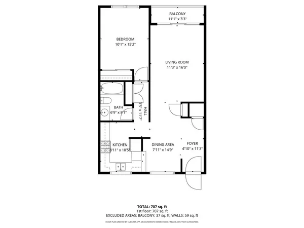 a view of front door