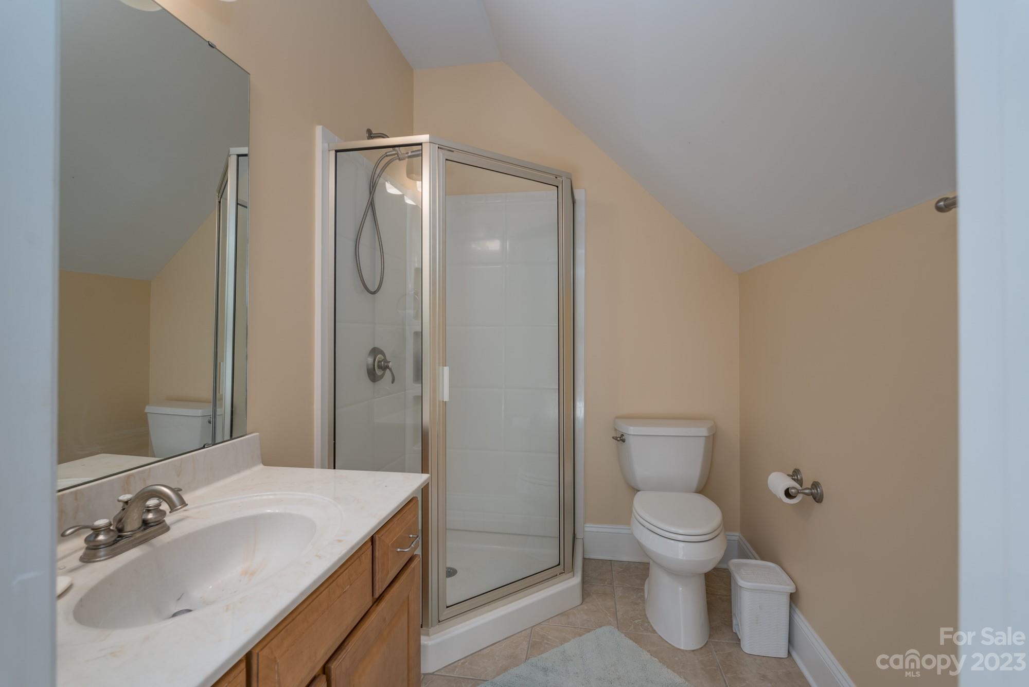 5896 Morning Star Road Lake Wylie, SC 29710 - Photo 26 of 40 a bathroom with a sink a toilet and shower