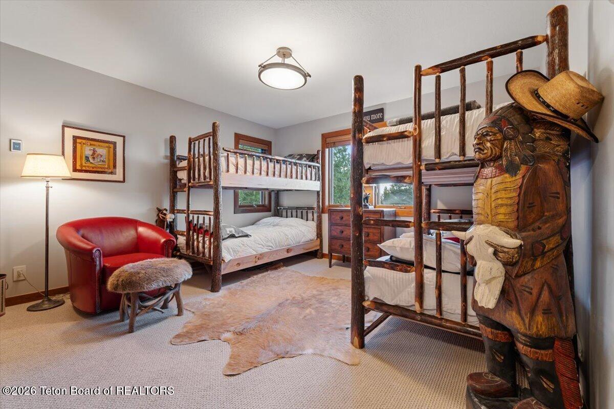 2465 North Fish Creek Road Wilson, WY 83014 - Photo 29 of 53 Guest Bed