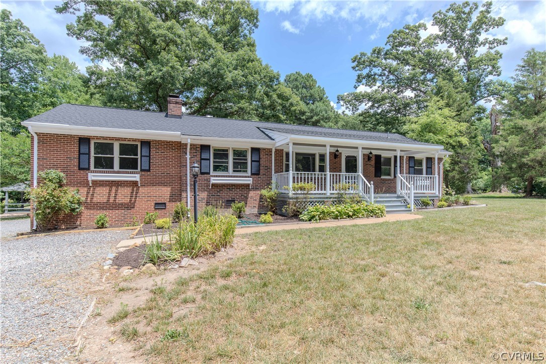 8205 Buffin Road Henrico, VA 23231 - Photo 39 of 42 front view of a house with a yard