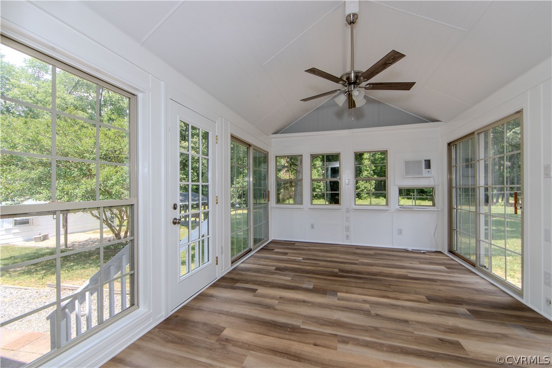 8205 Buffin Road Henrico, VA 23231 - Photo 9 of 42 a view of empty room with wooden floor and fan