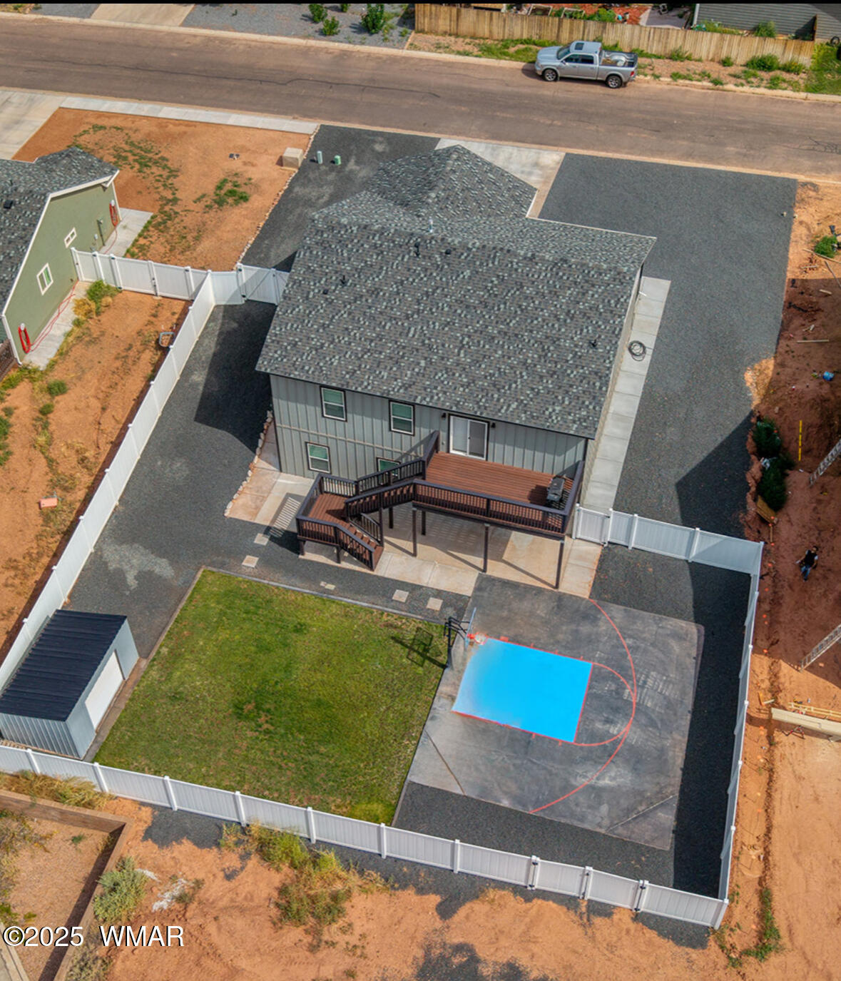 799 Cobble Lane Taylor, AZ 85939 - Photo 32 of 34 a view of swimming pool with outdoor seating