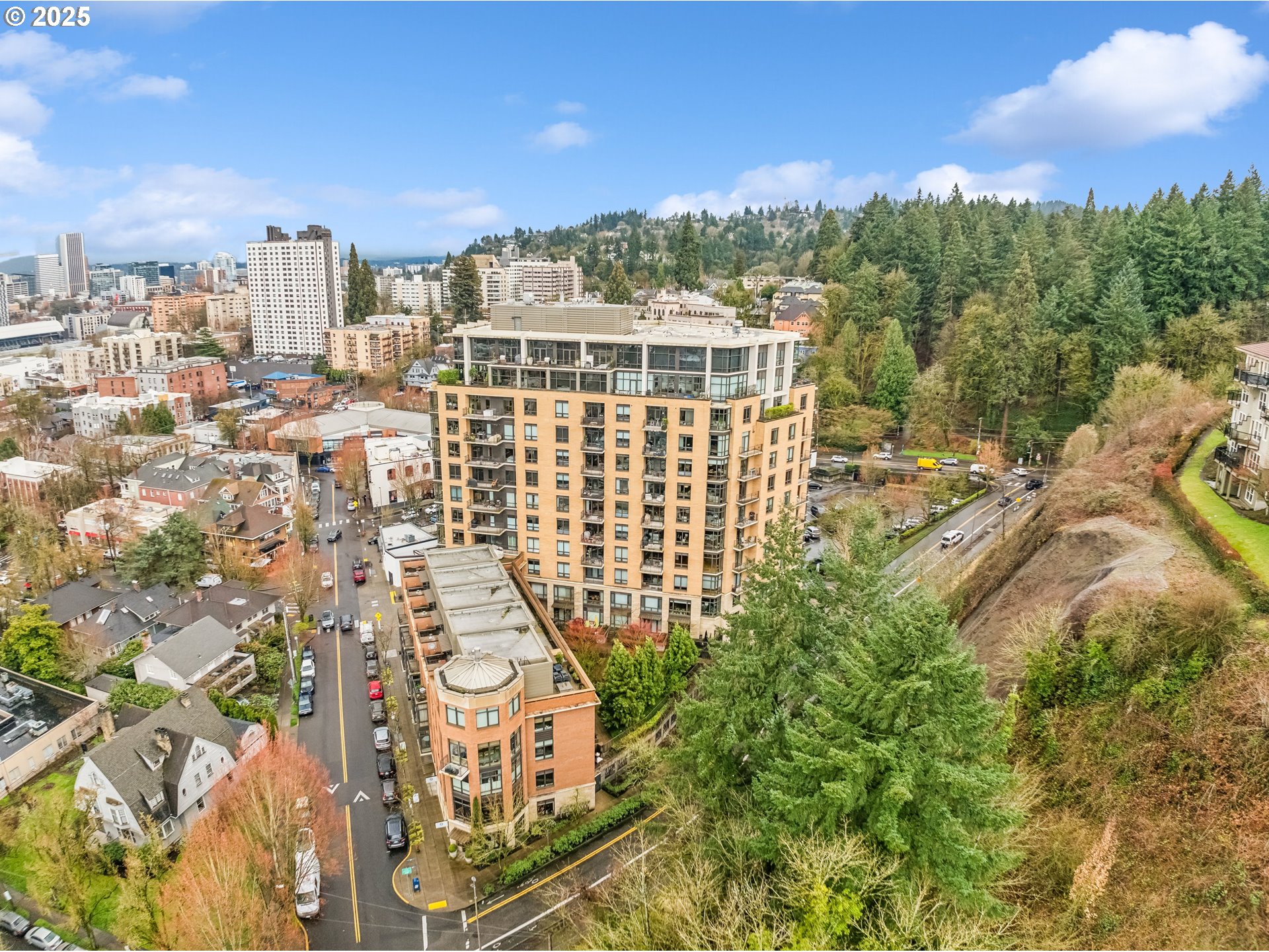 2351 Northwest Westover Road, Unit 315 Portland, OR 97210 - Photo 14 of 16 a view of a city with tall buildings