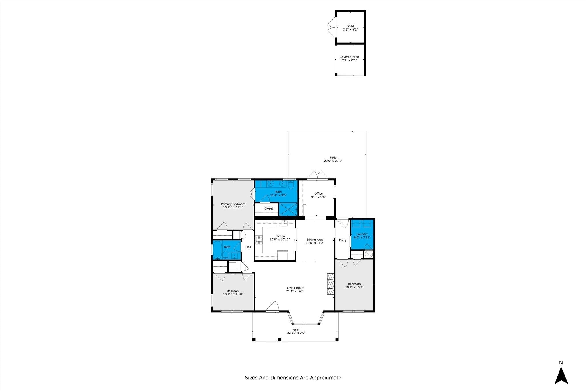 4310 The Cedars Avenue Mobile, AL 36608 - Photo 32 of 32 View of room layout