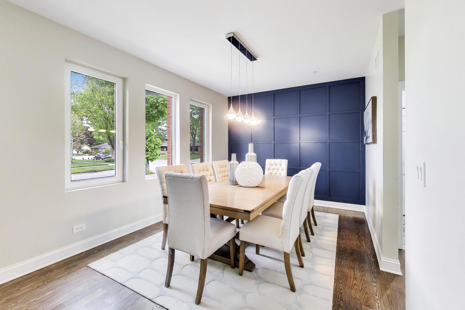 1133 Fortuna Avenue Park Ridge, IL 60068 - Photo 10 of 46 a view of a dining room with furniture window and wooden floor
