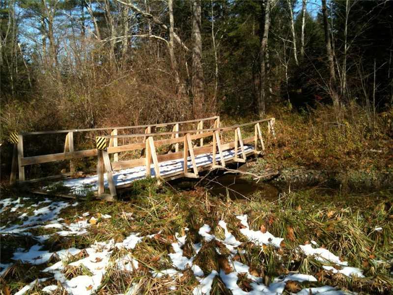 12 Gray Road Cumberland Center, ME 04021 - Photo 34 of 35 Land. snowmobile bridge at rear of...