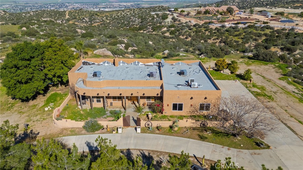 23032 Sky Mesa Road Homeland, CA 92548 - Photo 51 of 58 an aerial view of a house with a ocean view
