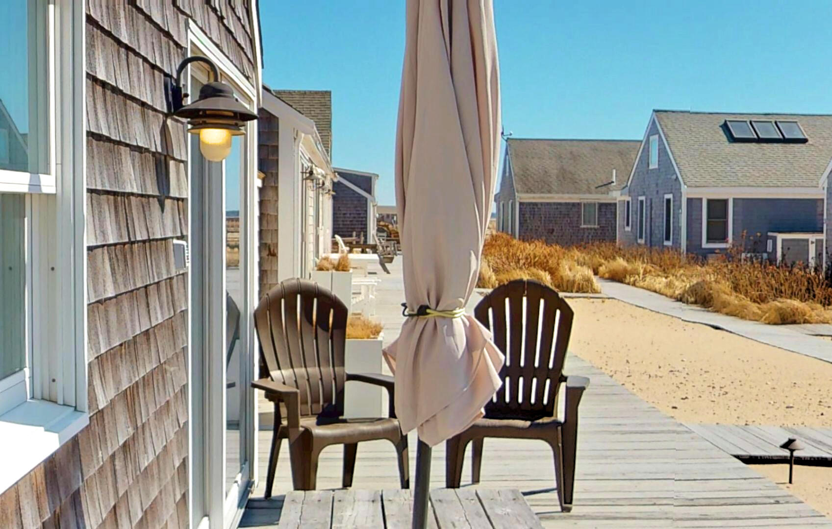596 Shore Road, Unit G Truro, MA 02666 - Photo 22 of 27 a view of balcony and patio