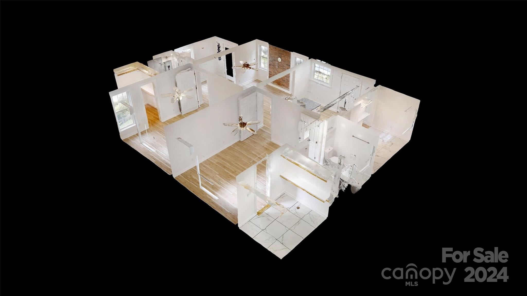 46 Lewis Street Canton, NC 28716 - Photo 27 of 27 a view of living room with furniture and wooden floor