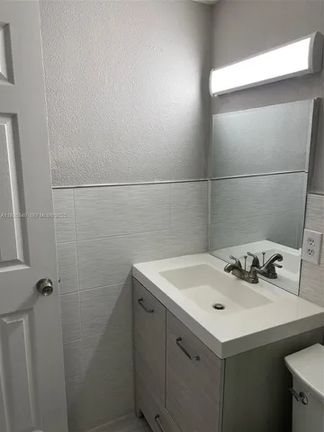 a view of a small space with window