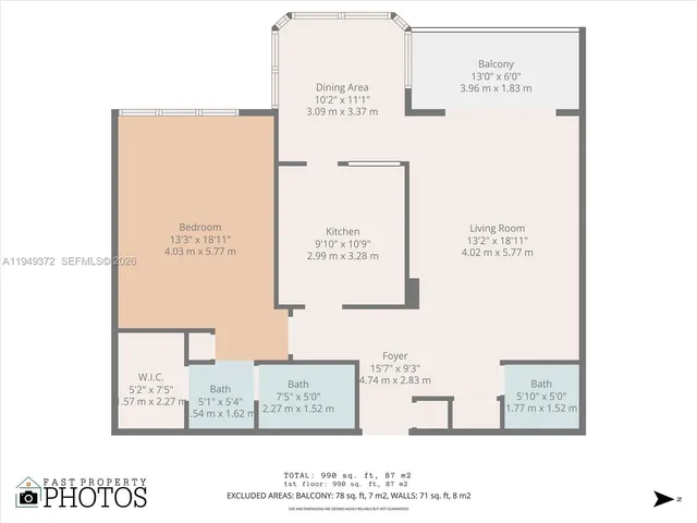 $285,000 | 16565 Northeast 26th Avenue, Unit 4E, North Miami Beach, FL 33160
