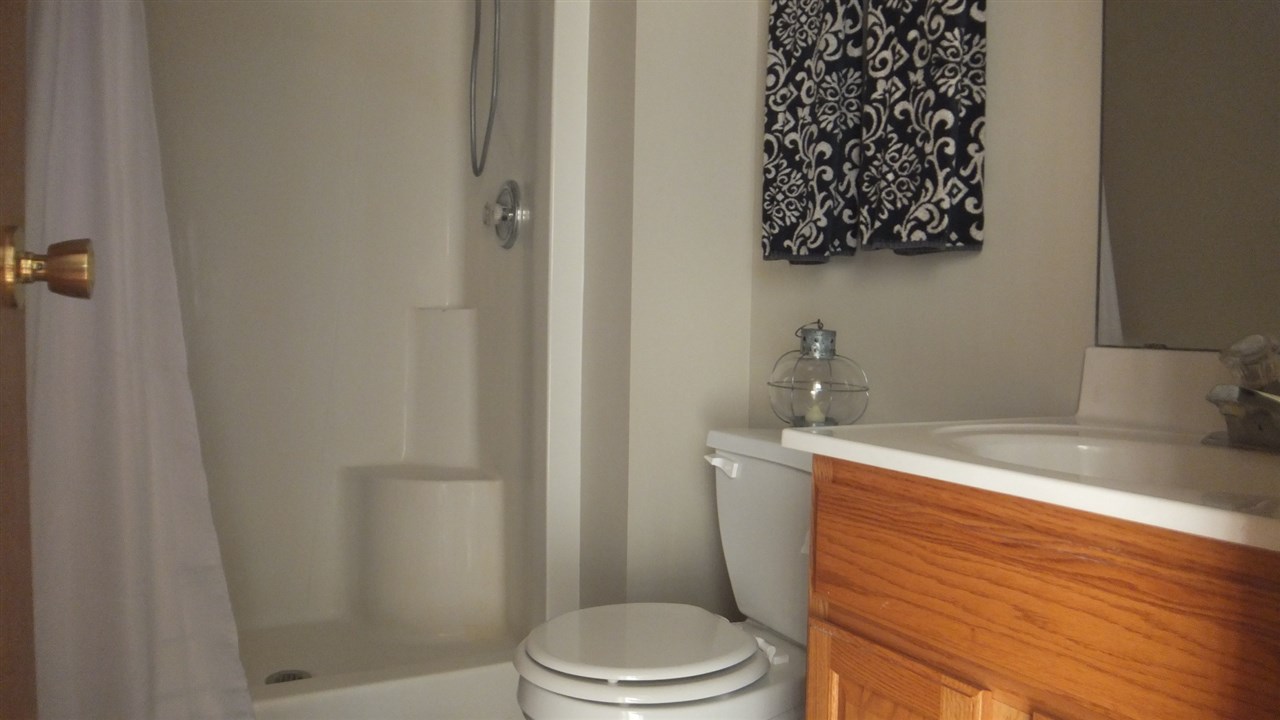 120 Minarette Drive Southwest Poplar Grove, IL 61065 - Photo 18 of 22 a bathroom with a sink a toilet and shower