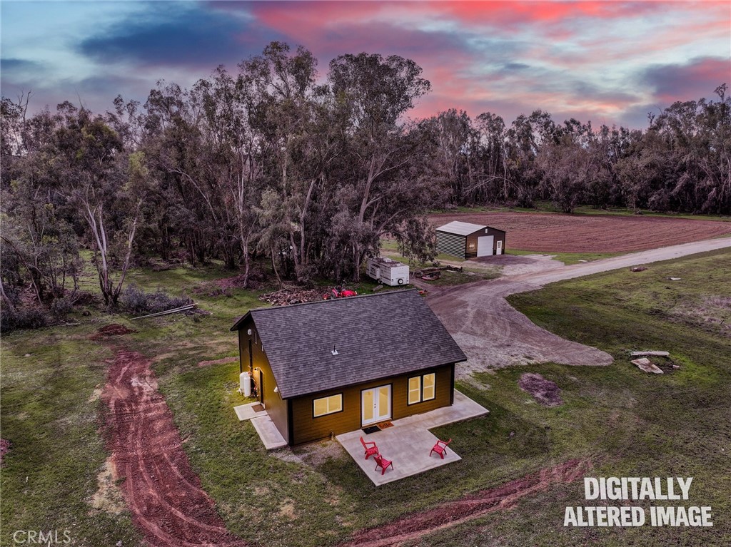 20506 Corning Road Corning, CA 96021 - Photo 3 of 53 an aerial view of a house with a yard