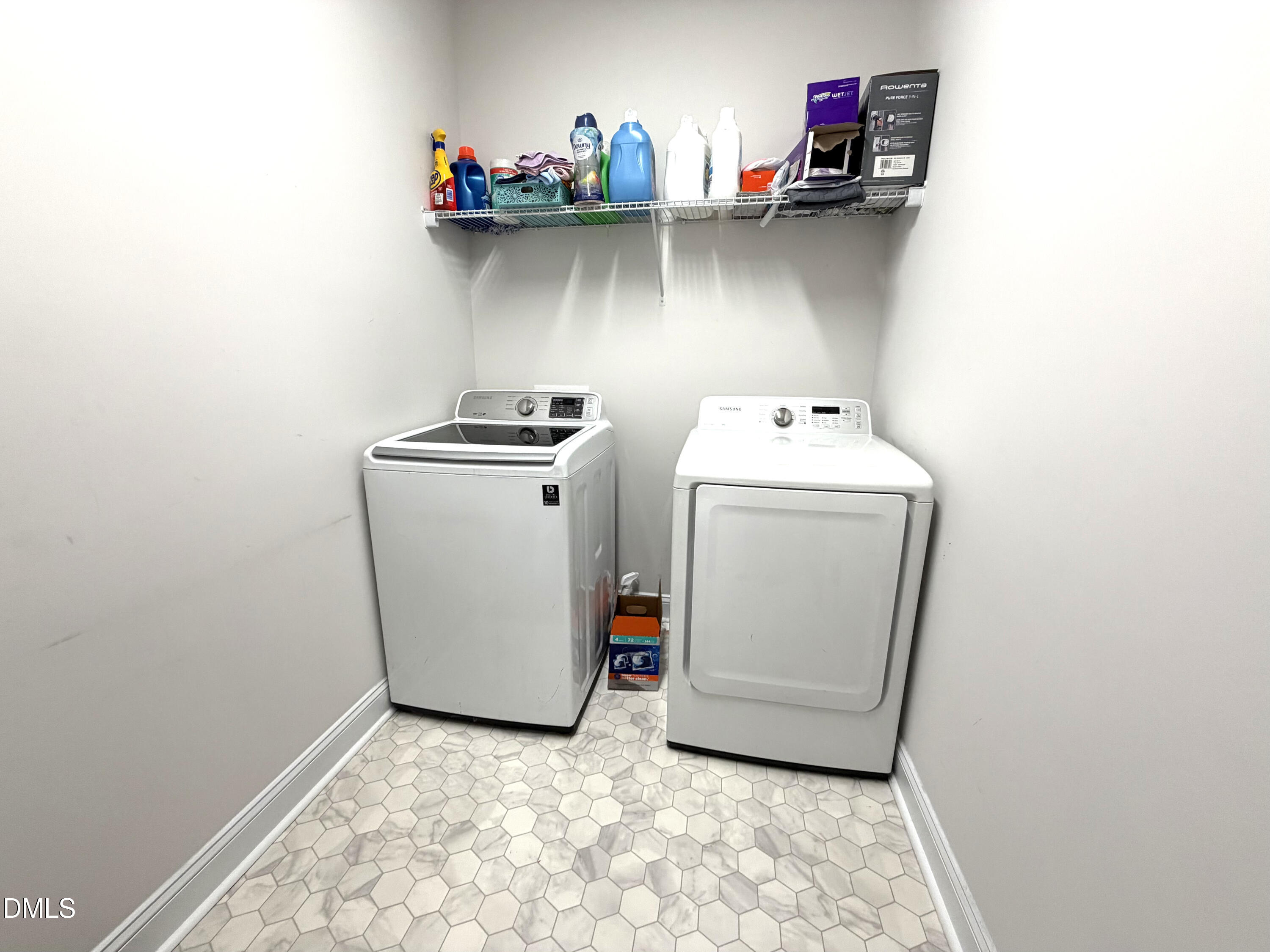 228 Ridgemoore Court Four Oaks, NC 27524 - Photo 19 of 30 a utility room with dryer and washer