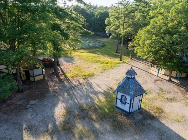 a view of outdoor space with swimming pool