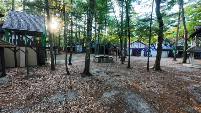 a view of outdoor space with seating area