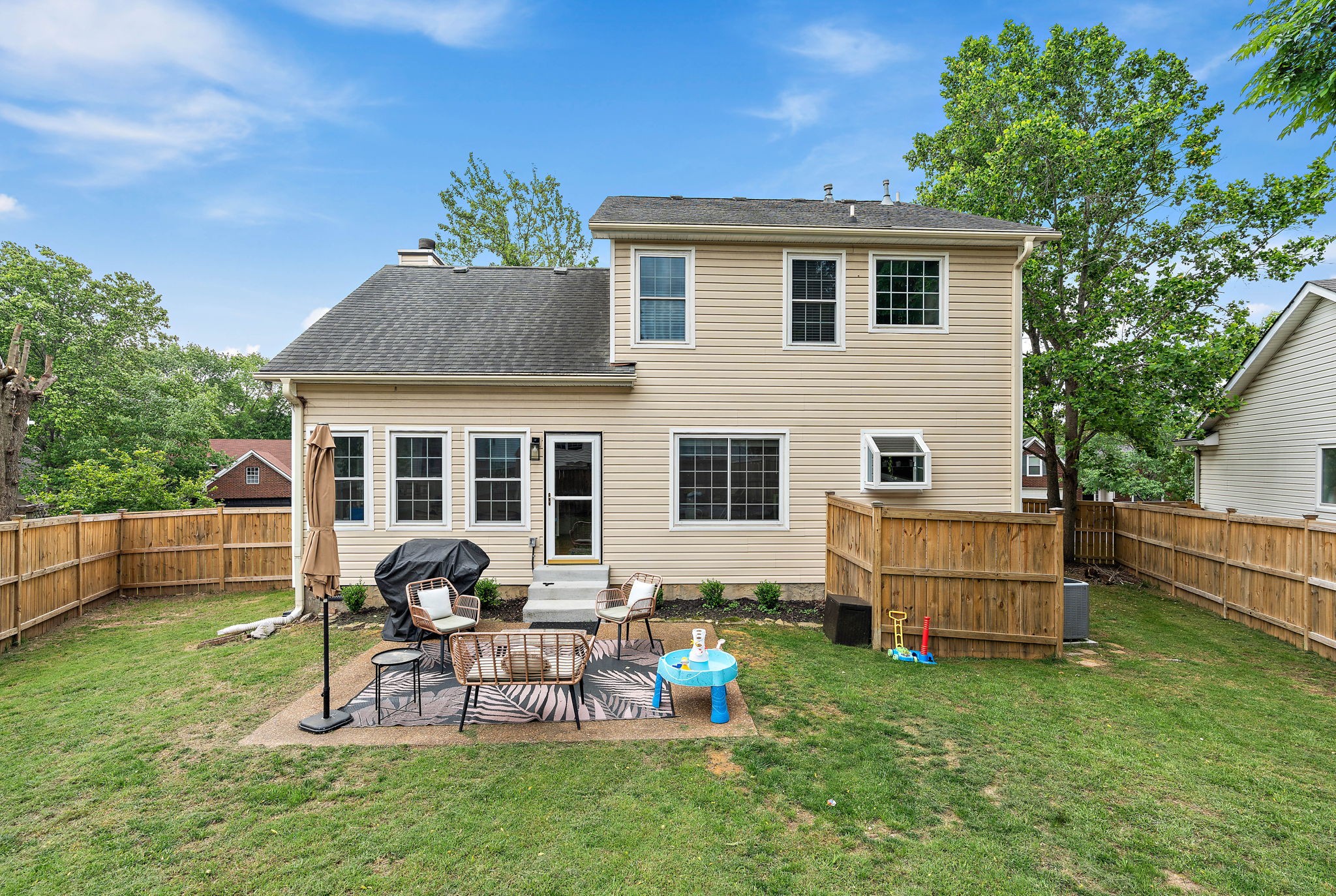 2104 Melody Drive Franklin, TN 37067 - Photo 28 of 30 a backyard of a house with table and chairs