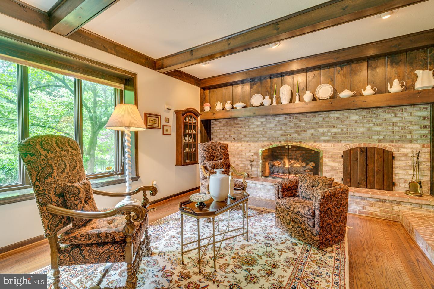 8 Thackery Lane Cherry Hill, NJ 08003 - Photo 28 of 51 Featured whitewashed brick fireplace