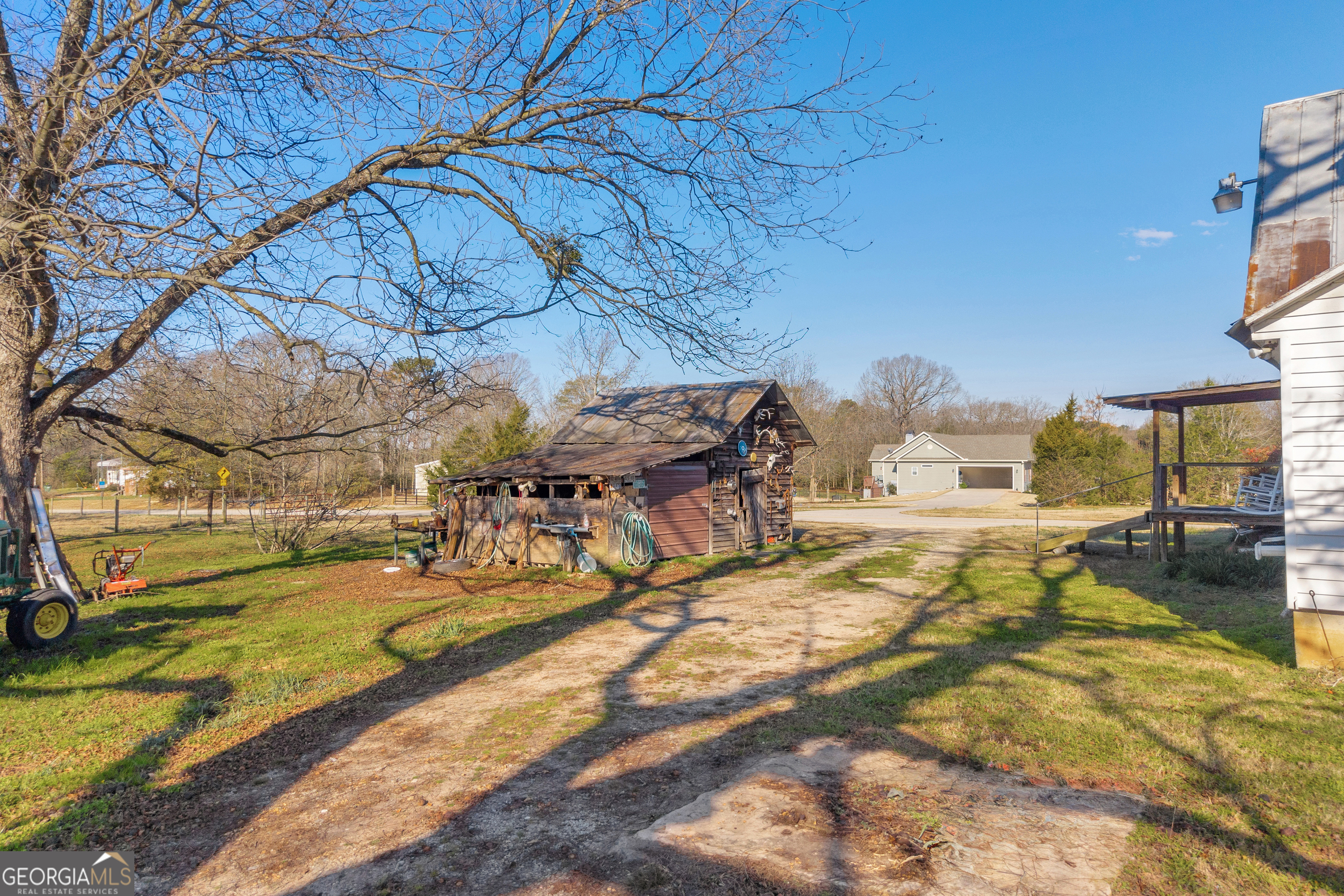 1191 Plain View Road Carnesville, GA 30521 - Photo 33 of 62 a view of a swimming pool with an outdoor seating