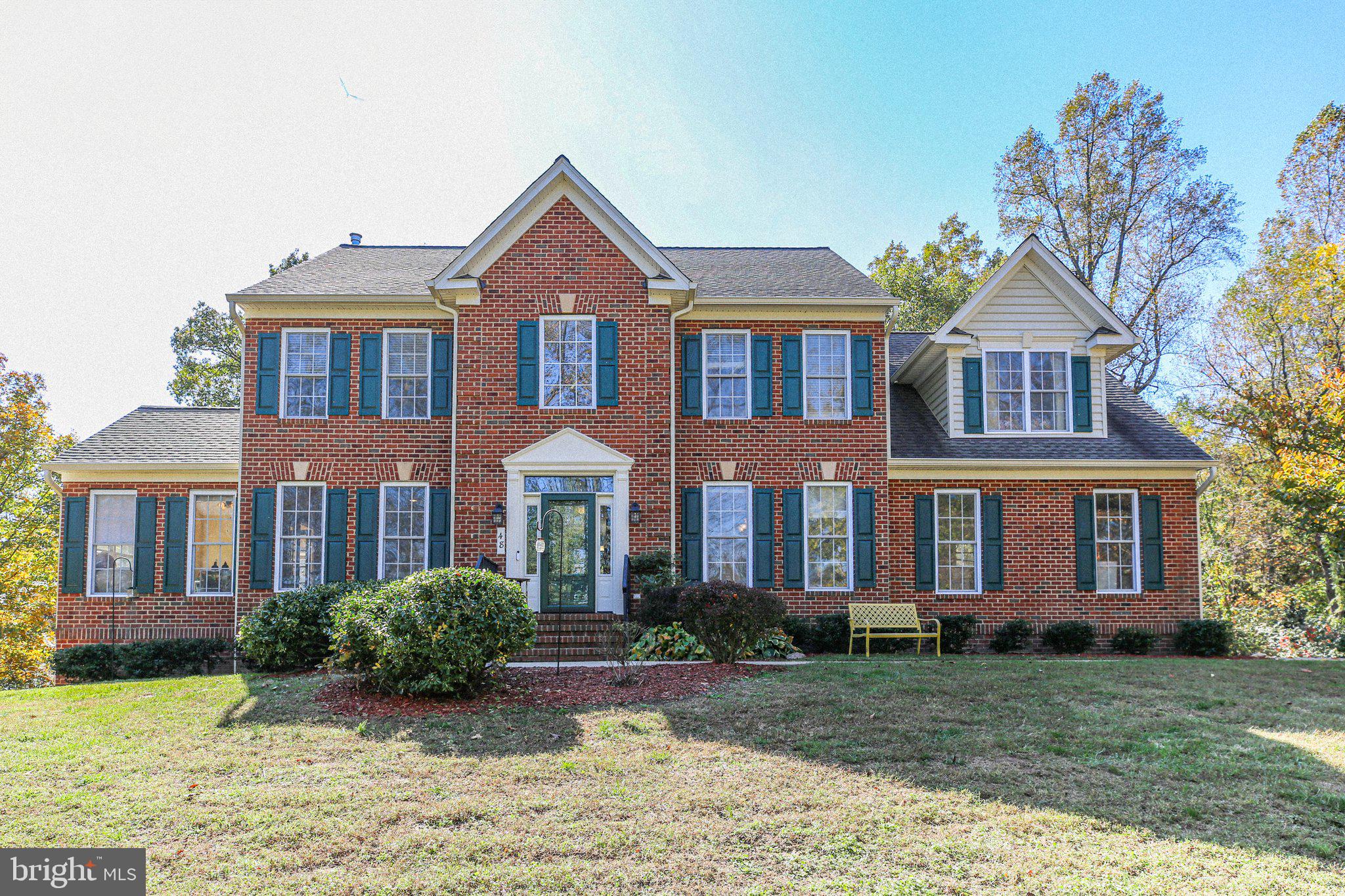 48 Old Creekside Road Fredericksburg, VA 22405 - Photo 65 of 73 a front view of a house with garden