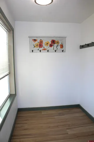 a room with a window