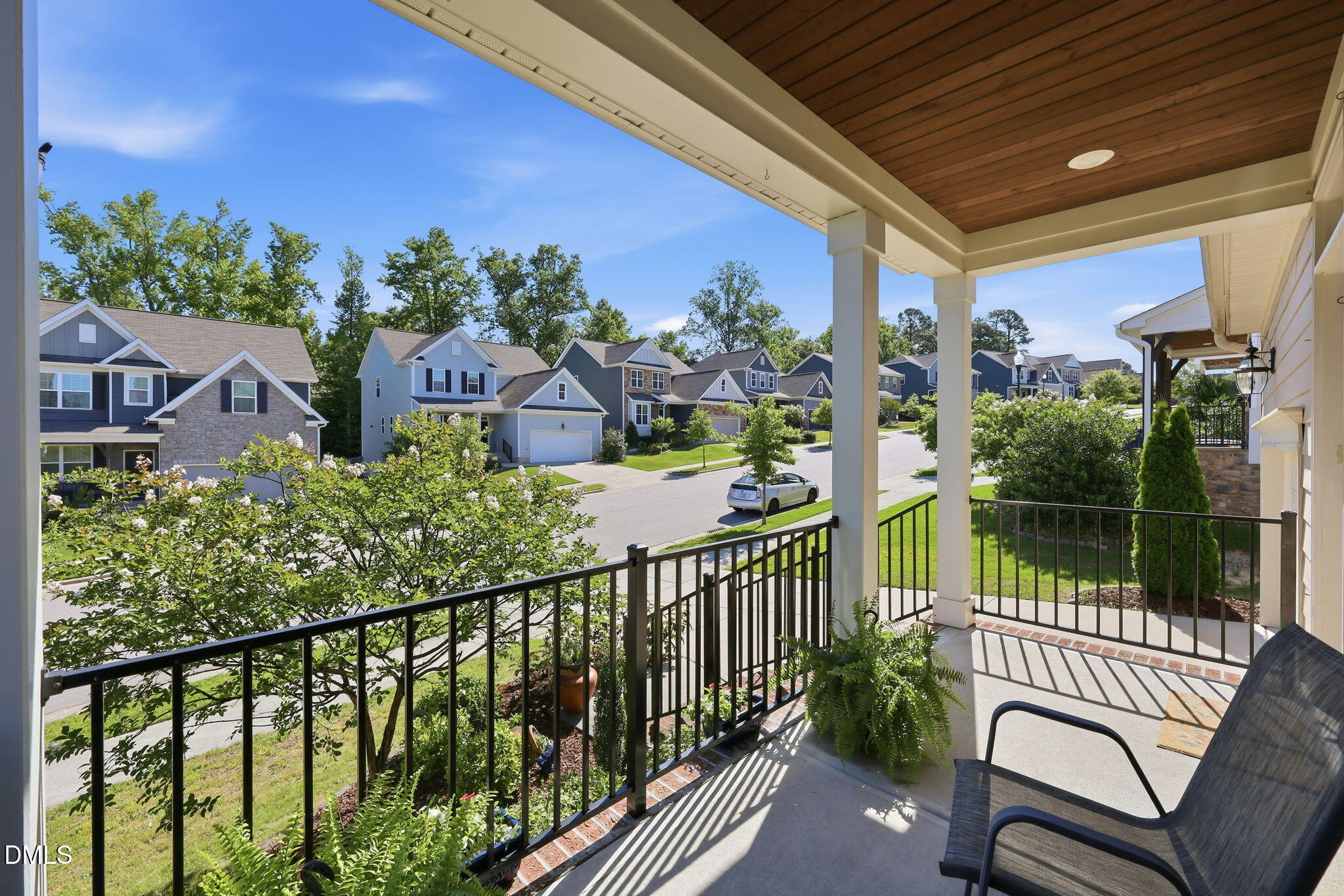 1808 Austin Rdg Parkway Wake Forest, NC 27587 - Photo 7 of 57 a view of a balcony with lake view
