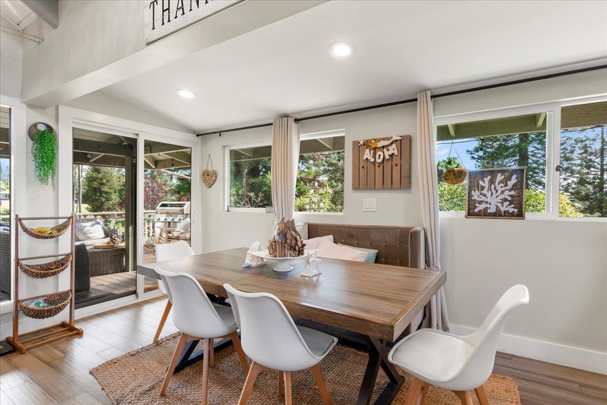 2861 Liholani Street Makawao, HI 96768 - Photo 17 of 42 a view of a dining room with furniture window and outside view