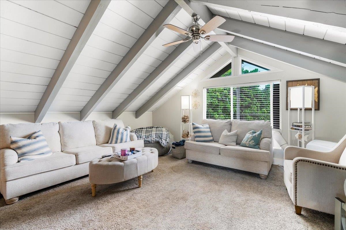2861 Liholani Street Makawao, HI 96768 - Photo 5 of 42 a living room with furniture and a large window