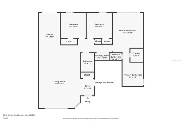 $360,000 | 964 West Charing Cross Circle, Lake Mary, FL 32746