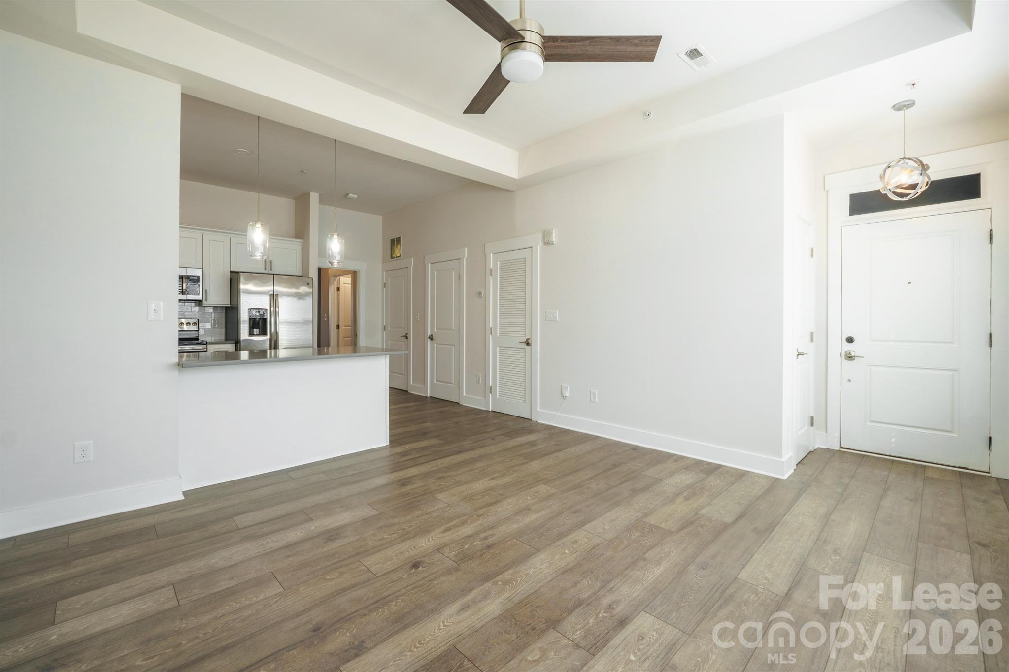 935 McAlway Road Charlotte, NC 28211 - Photo 5 of 21 wooden floor in an empty room