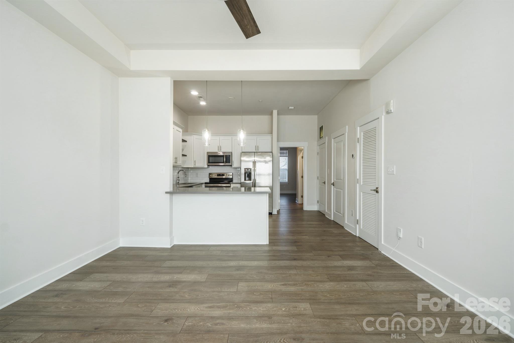 935 McAlway Road Charlotte, NC 28211 - Photo 6 of 21 a view of kitchen with wooden floor