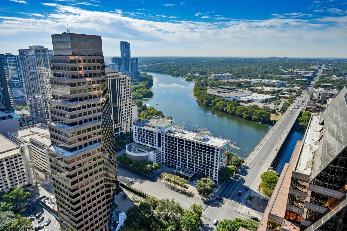 200 Congress Avenue, Unit 32SE Austin, TX 78701 - Photo 32 of 40 a view of building with outdoor space and ocean view