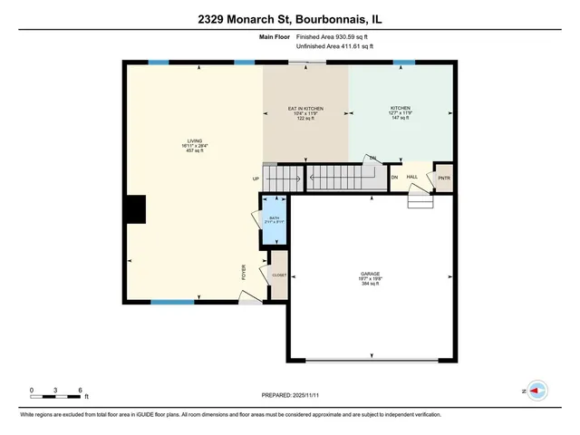 $349,000 | 2329 Monarch Street, Bourbonnais, IL 60914