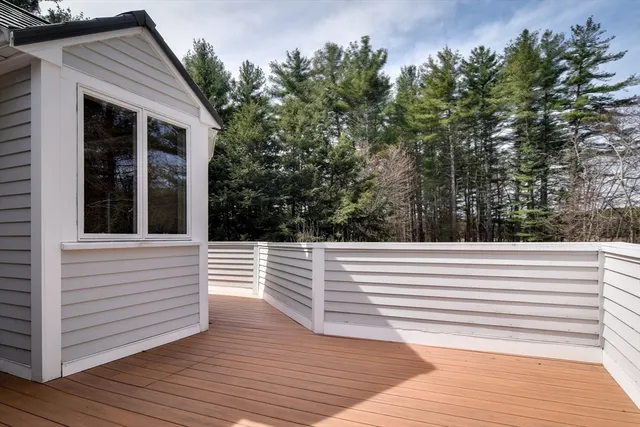 a view of a backyard of a house