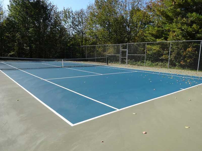 339 Mudgett Road Newburgh, ME 04444 - Photo 30 of 32 Another angle of the tennis court.