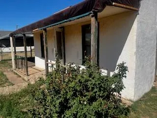 a backyard of a house