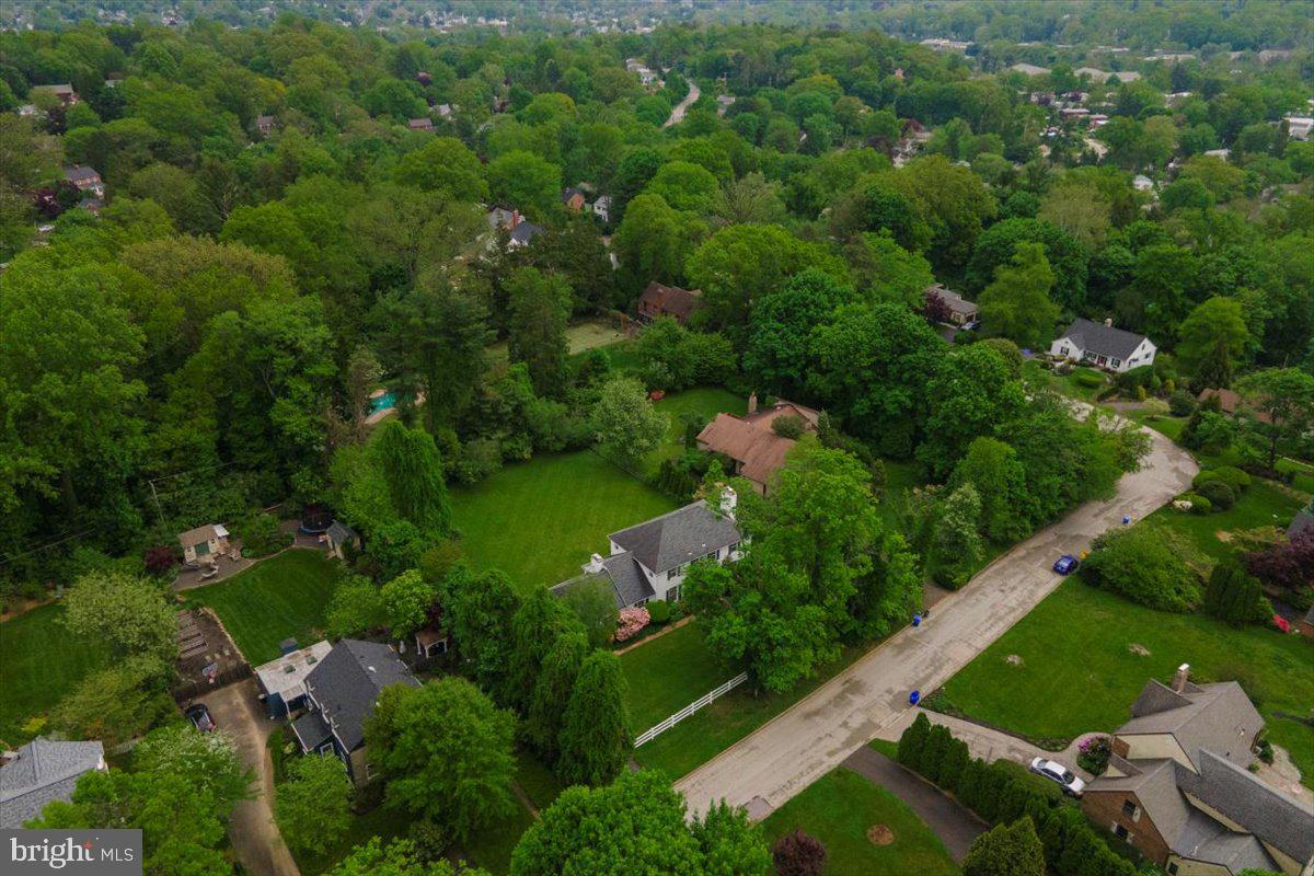 659 Lindley Road Glenside, PA 19038 - Photo 38 of 38 Neighborhood and Street Aerial