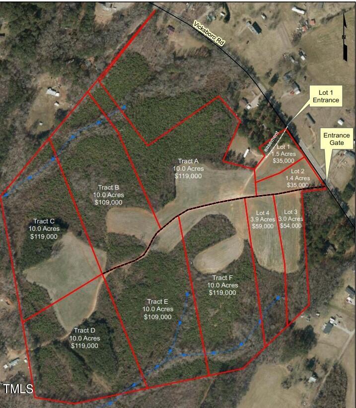 Lot E Vicksboro Road Henderson, NC 27537 - Photo 2 of 8 Vicksboro Rd Aerial Photo Reduced pricin