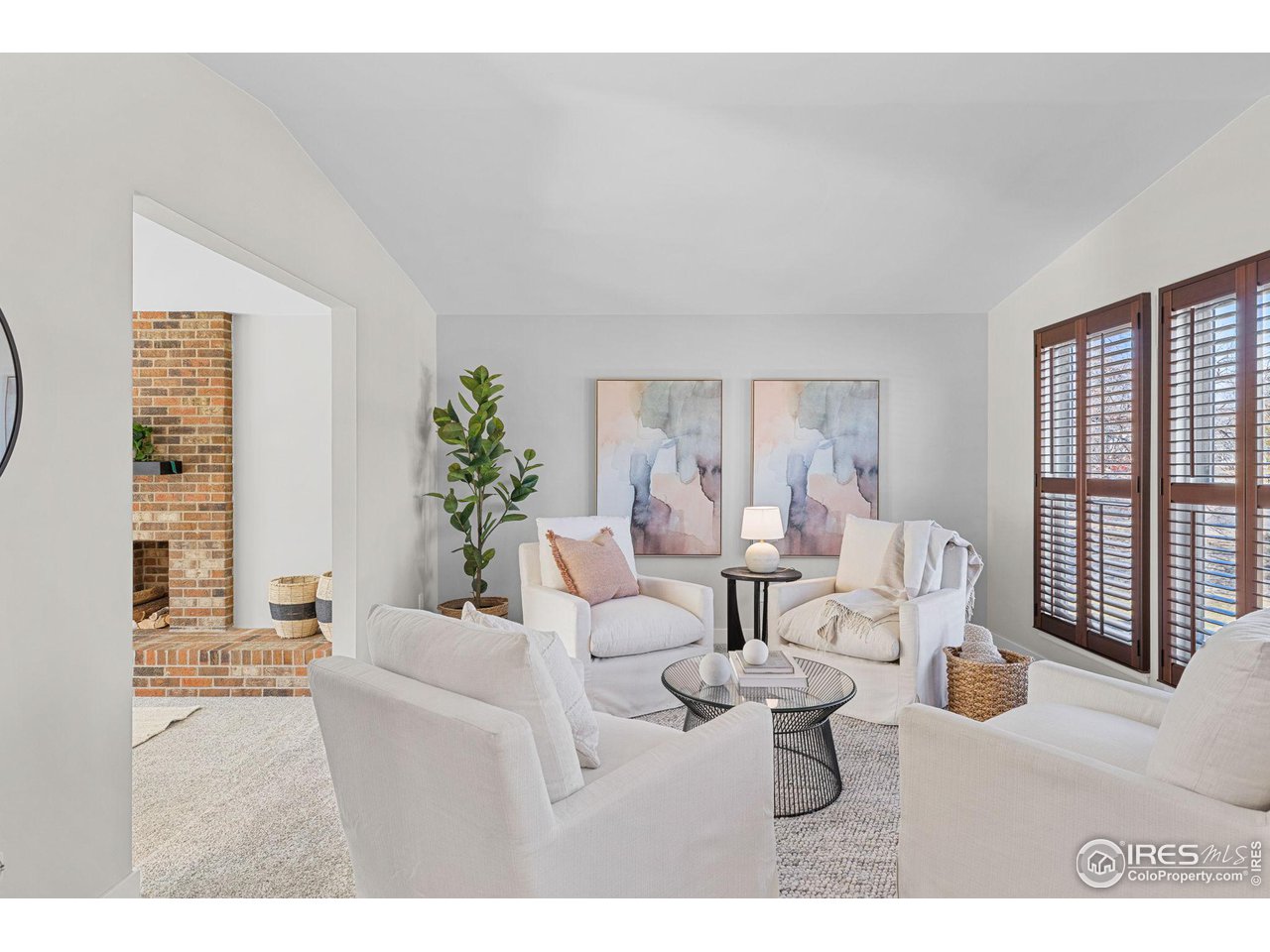 4302 Apple Way Boulder, CO 80301 - Photo 3 of 38 a living room with furniture a window and a potted plant