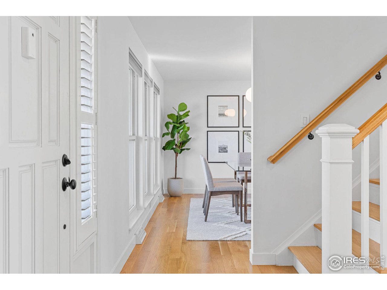 4302 Apple Way Boulder, CO 80301 - Photo 6 of 38 a view of entryway with wooden floor