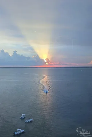 a view of a city with tall buildings