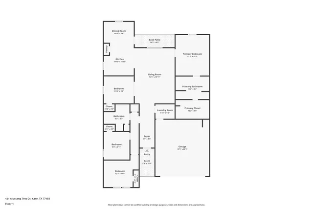 a picture of a floor plan