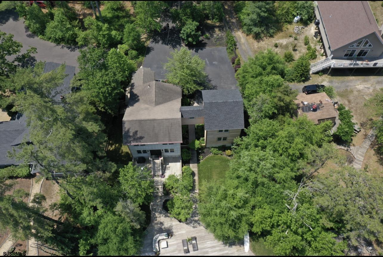 4646 Riverside Drive Sweetwater, NJ 08037 - Photo 6 of 55 an aerial view of a house with a garden