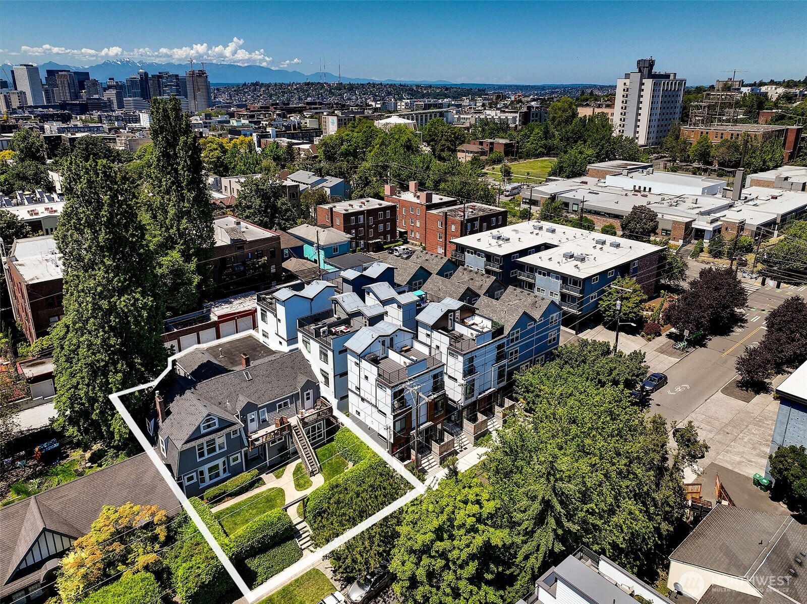 1111 18th Avenue Seattle, WA 98122 - Photo 5 of 40 an aerial view of a city