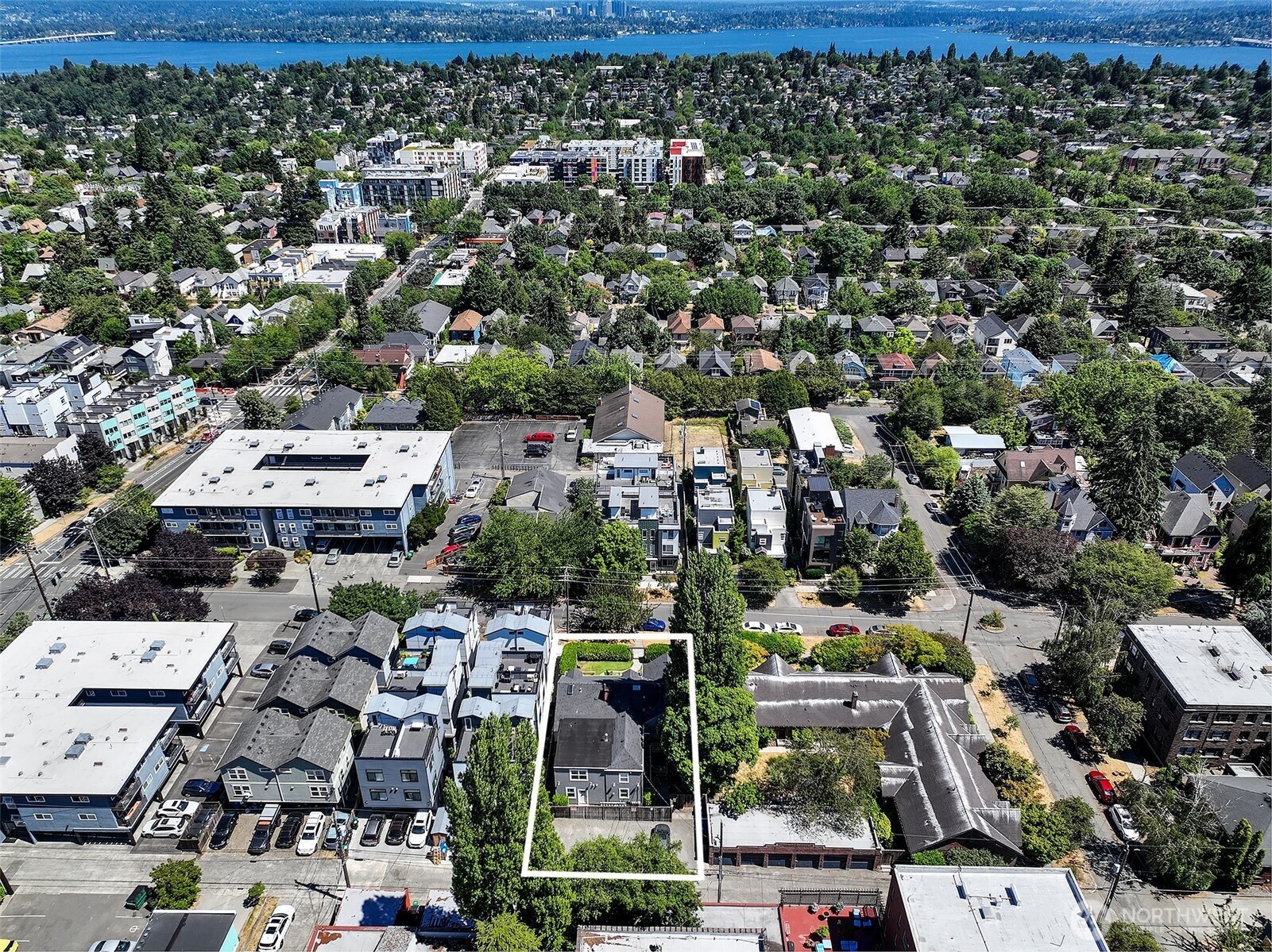 1111 18th Avenue Seattle, WA 98122 - Photo 7 of 40 an aerial view of a city