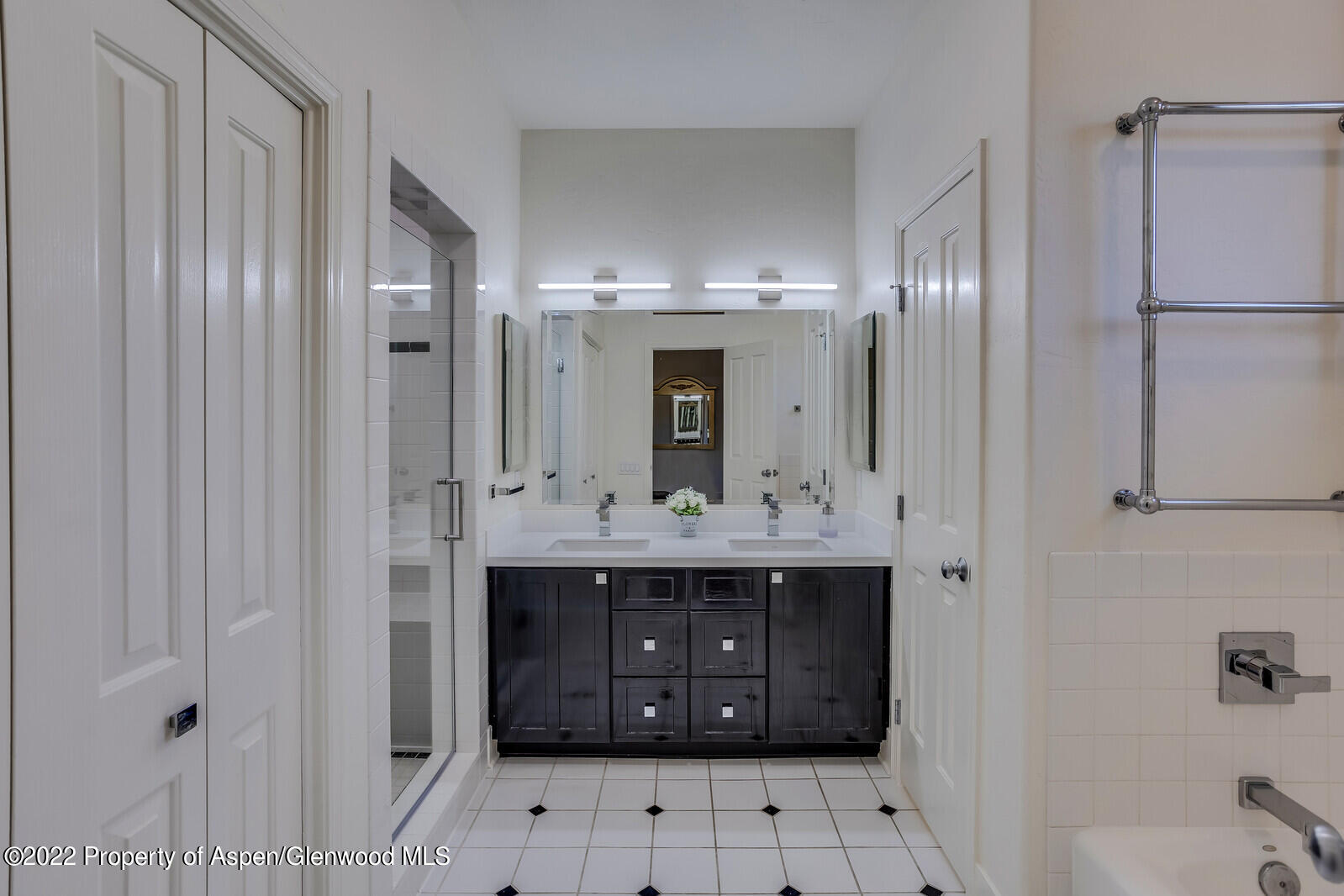 620 Evans Court Basalt, CO 81621 - Photo 21 of 35 a bathroom with a sink and a mirror